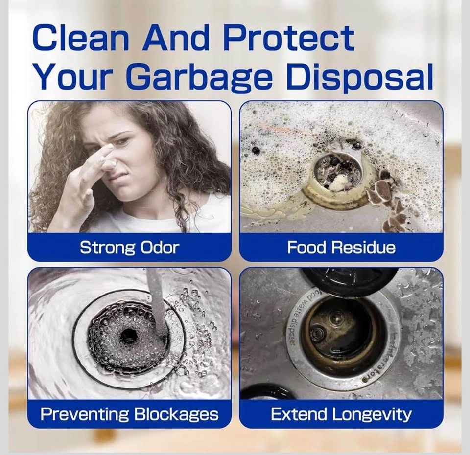 Garbage Disposal Cleaners, 12 Tablets, Lemon Scent - photo 5