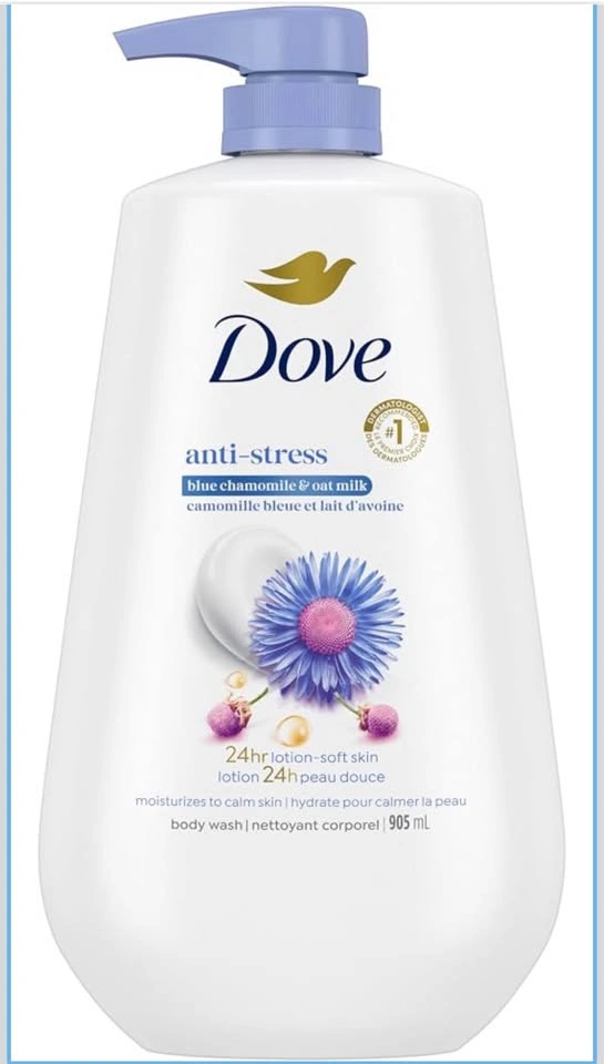 Dove Anti-Stress Body Wash Chamomile & Oat Milk 905ml (3 Pack) - photo 5