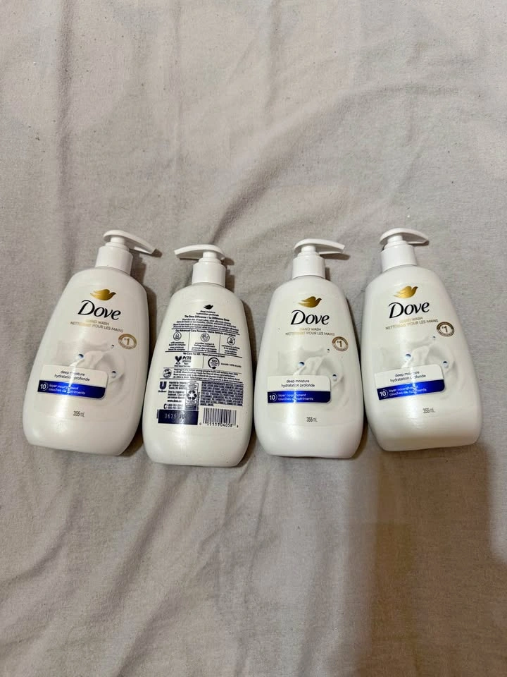 Dove Advanced Care Deep Moisture Hand Wash (Pack of 4)
