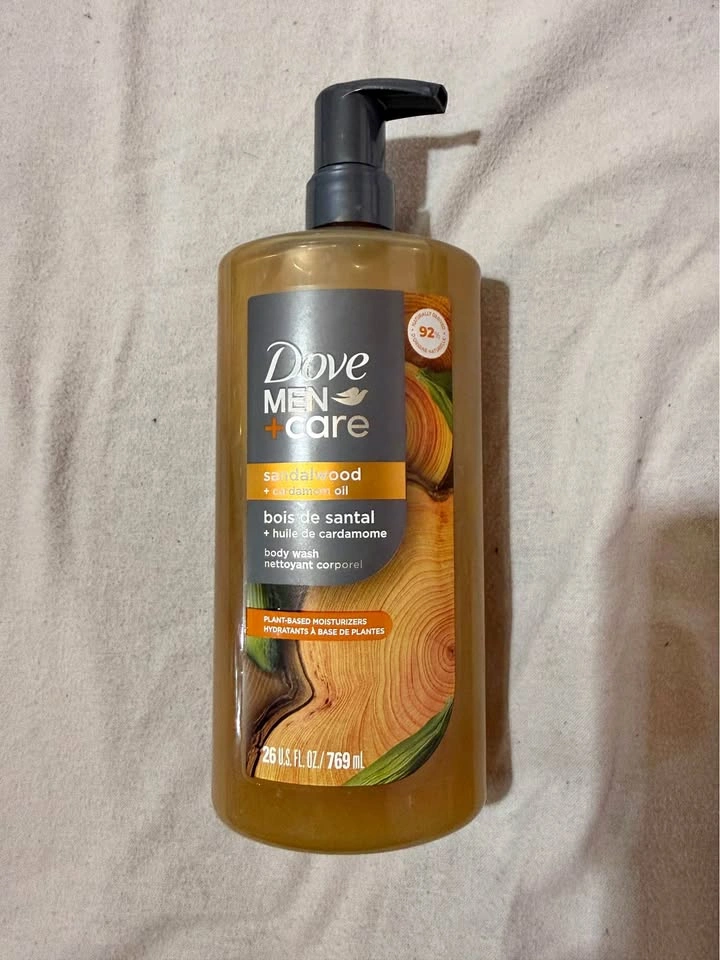 Body Wash Dove Men+Care Plant-Based Sandalwood & Cardamom