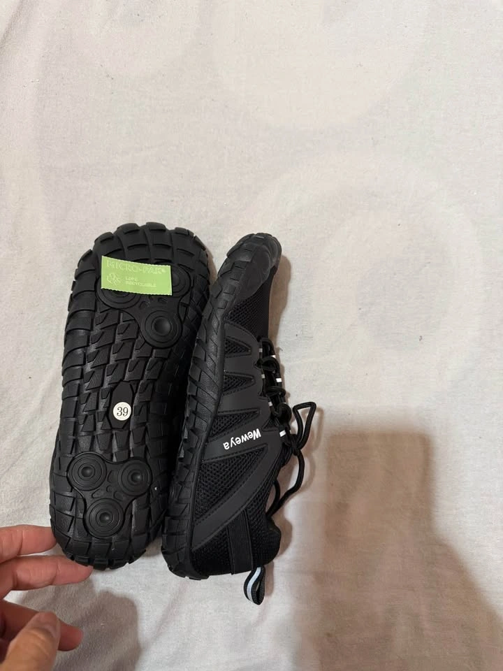 Barefoot Shoes (Weweya) Women's Minimalist Size 7.5 Black NEW - photo 5