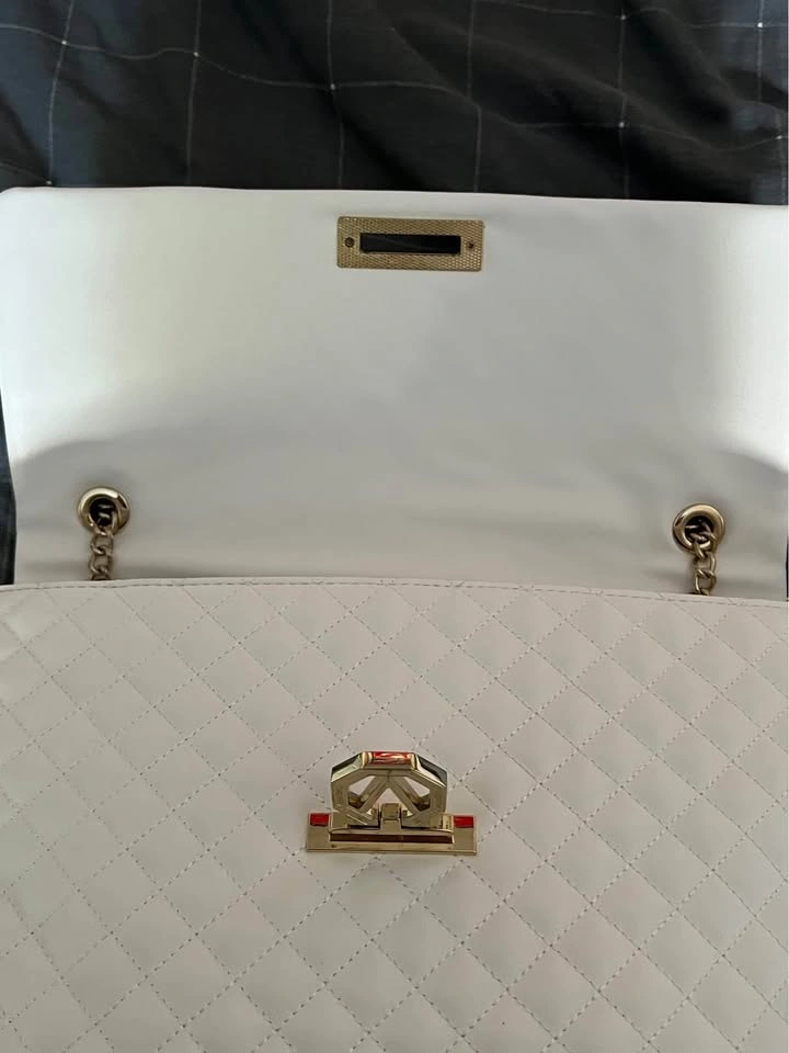 Valentino by Mario Valentino Margaritas White Quilted Bag - photo 4