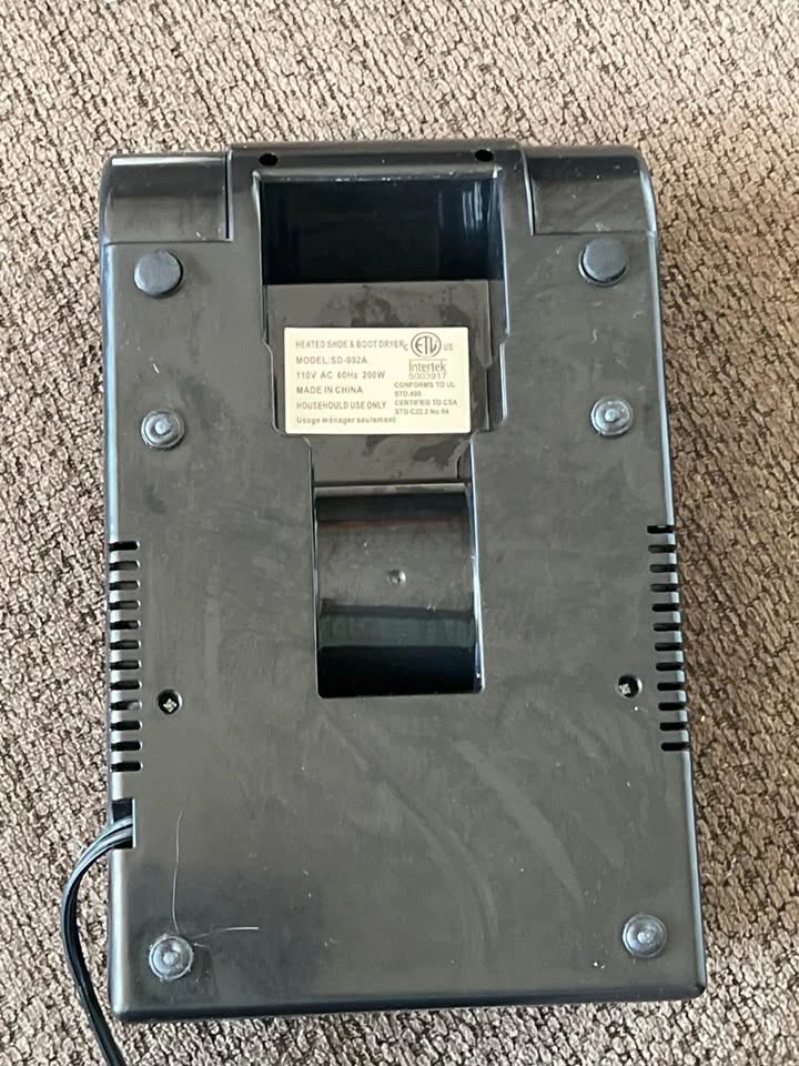 FORLIM Heated Shoe & Boot Dryer SD-002A Adjustable Timer 200W - photo 2