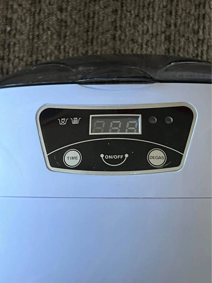 Digital Ultrasonic Cleaner Model 890 Jewelry Eyeglasses Watch - photo 2