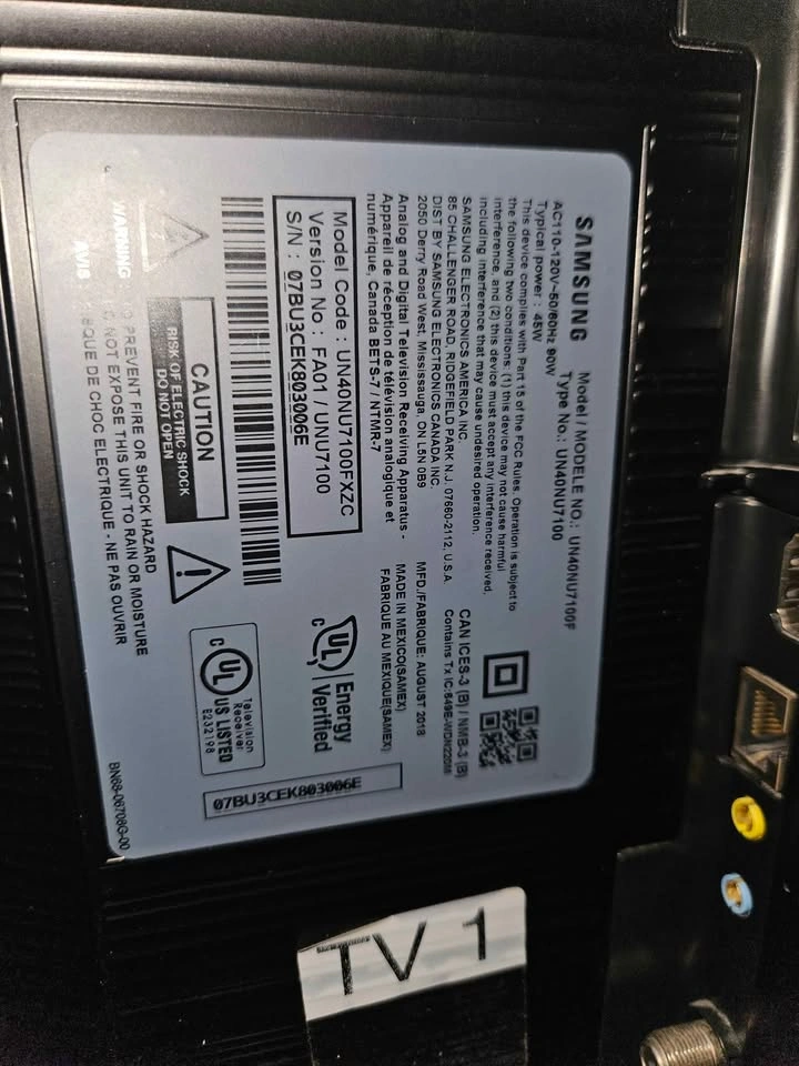 Samsung 40" 4K Smart TV UN40NU7100F - photo 4