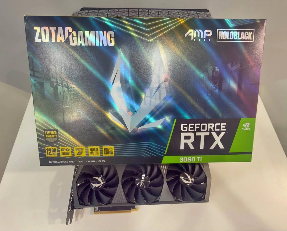 ZOTAC GAMING GeForce RTX 3080 Ti AMP HoloBlack 12GB