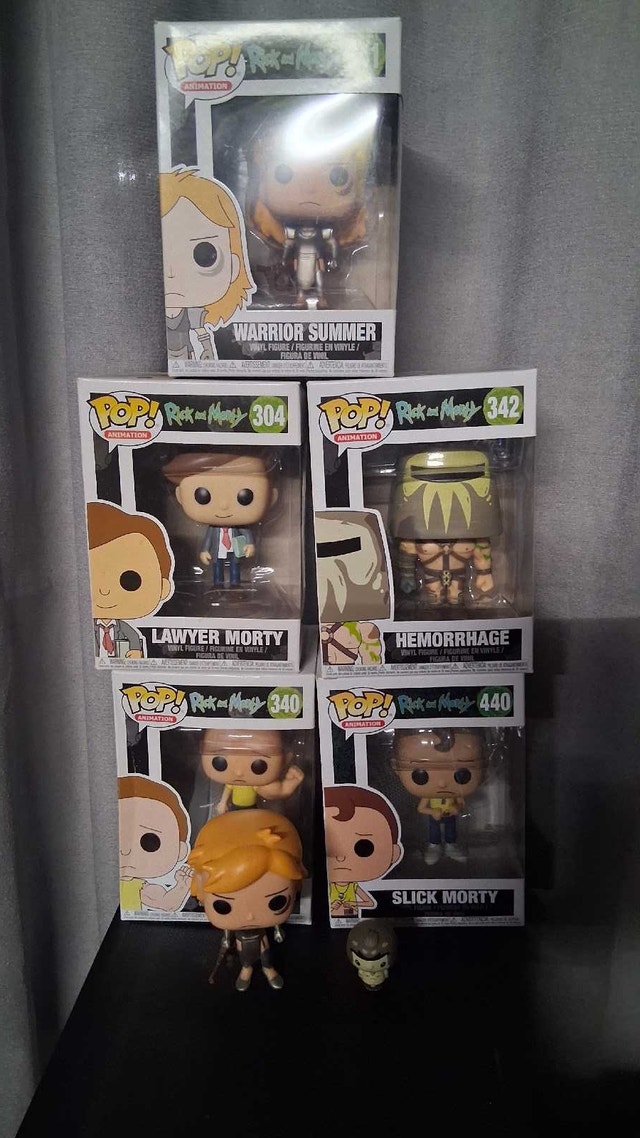 Lot of Rick and Morty Funko Pop!