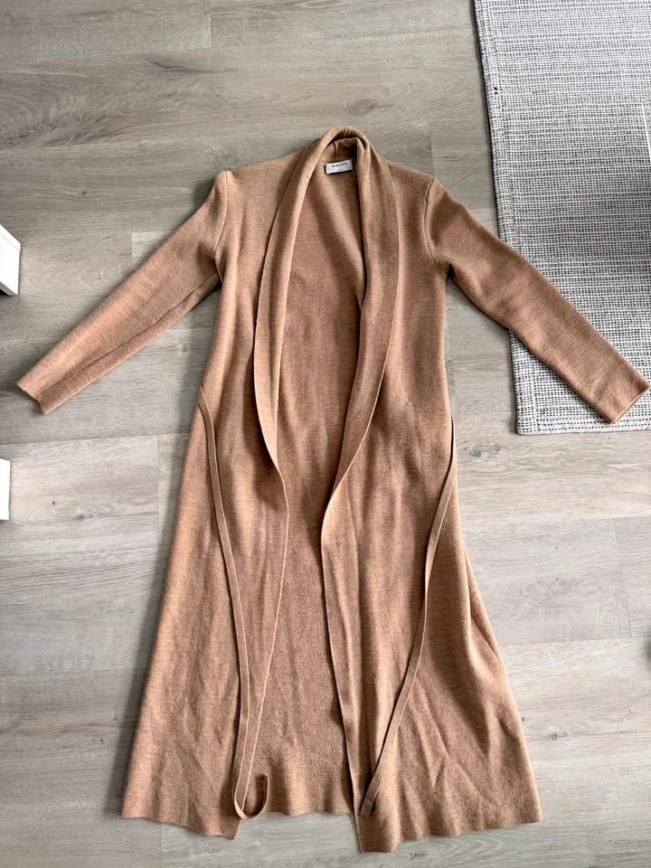 BABATON Long Wool Cardigan
