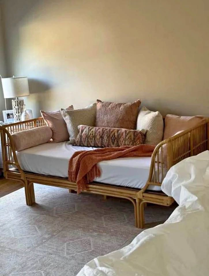 Honey Rattan DayBed Frame