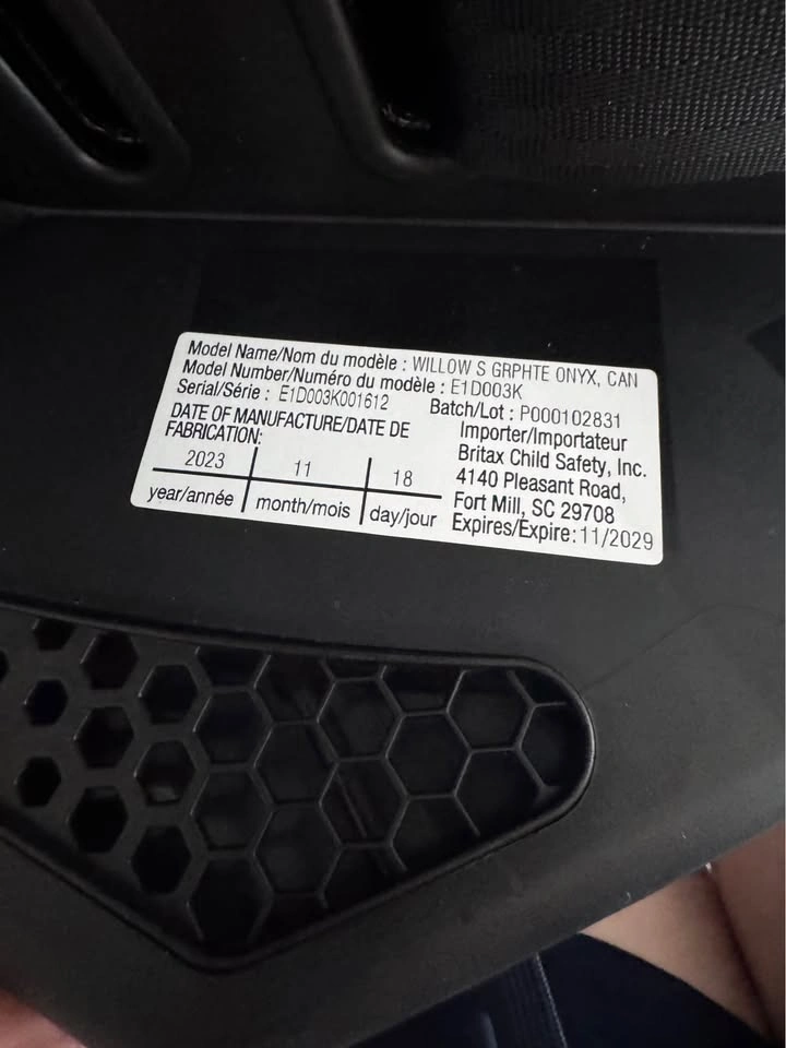 Britax Willow S Infant Car Seat With Alpine Base — Graphite Onyx - photo 4