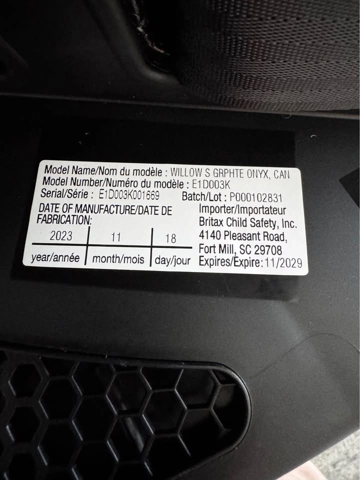 Britax Willow S Infant Car Seat With Alpine Base — Graphite Onyx - photo 3
