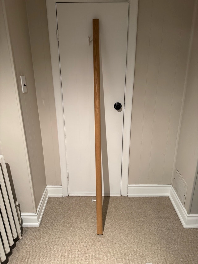 6’ Solid Oak Handrail
