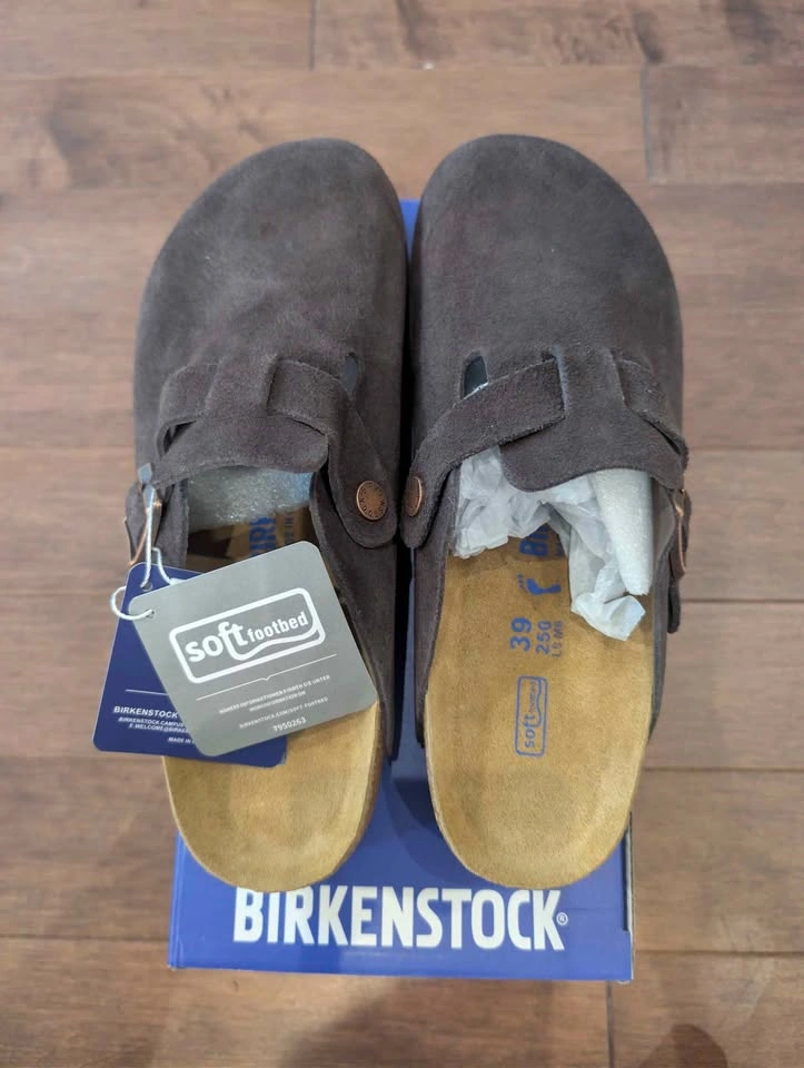 Birkenstock Boston Mocha - Womens Sizes 7-10 Available