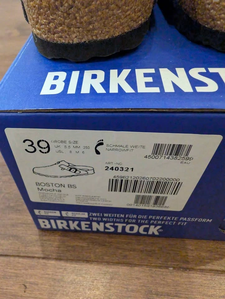 Birkenstock Boston Mocha - Womens Sizes 7-10 Available - photo 4