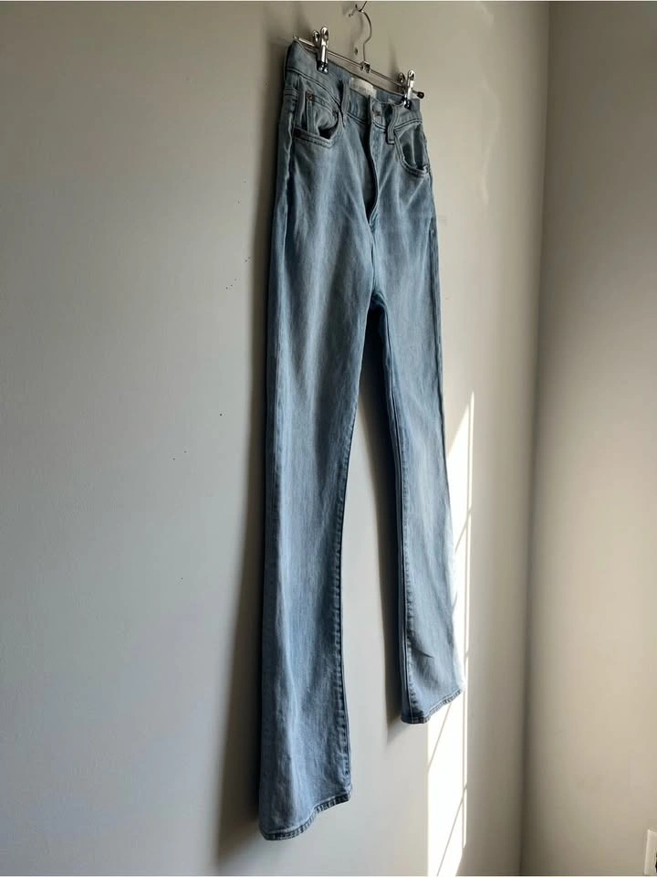 Denim Forum The Bailey High Rise Boot Jeans Size 24 - photo 3