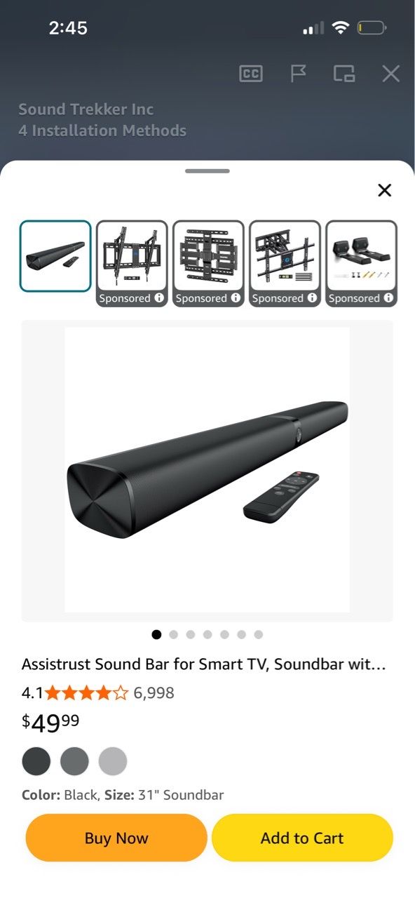 Sound bar