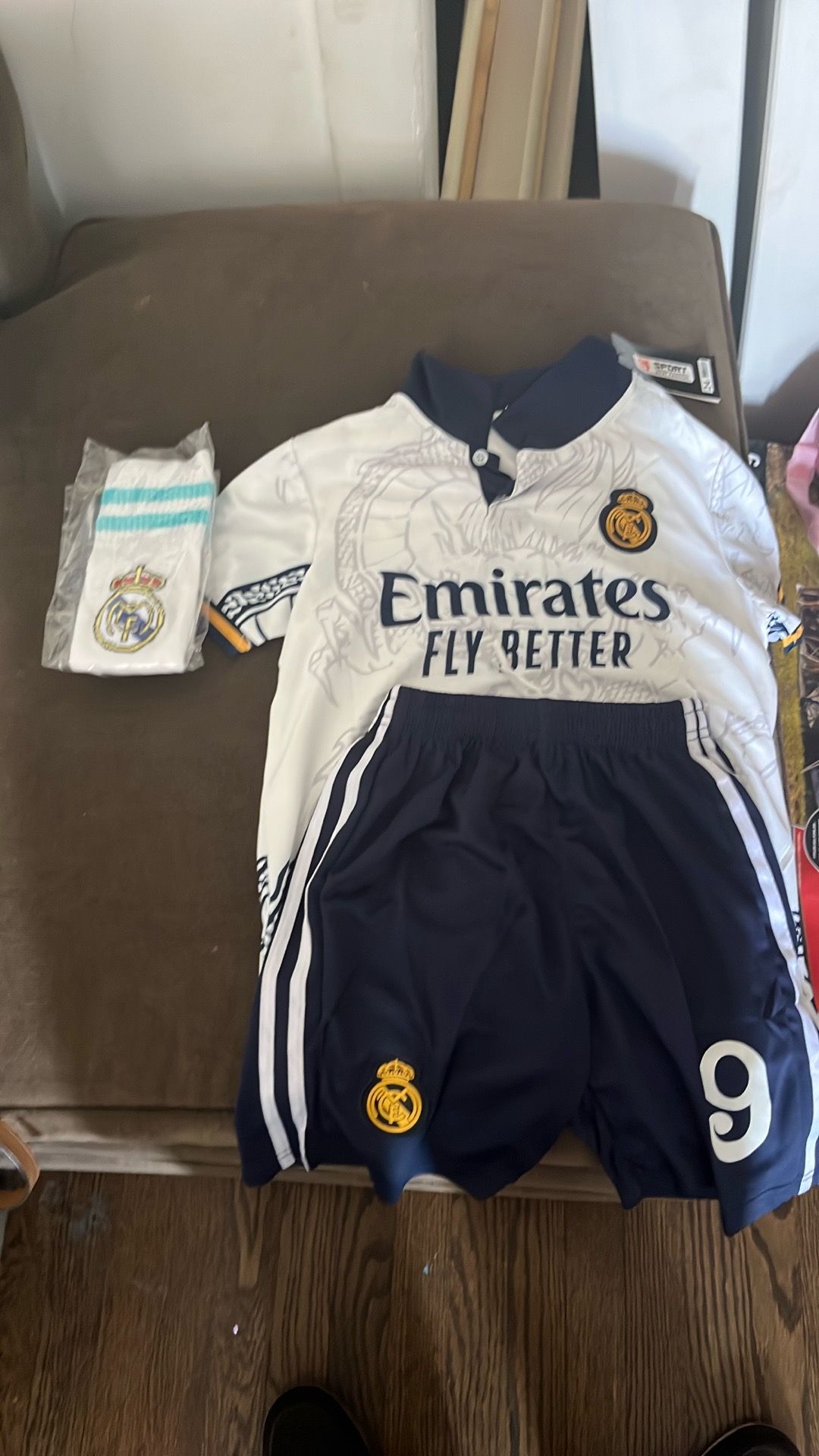 Soccer uniform size 24