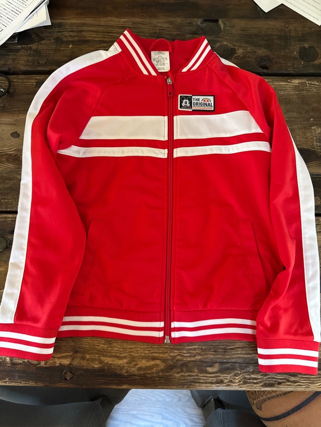 Disney Mickey Mouse Track Jacket - Kids 8-10