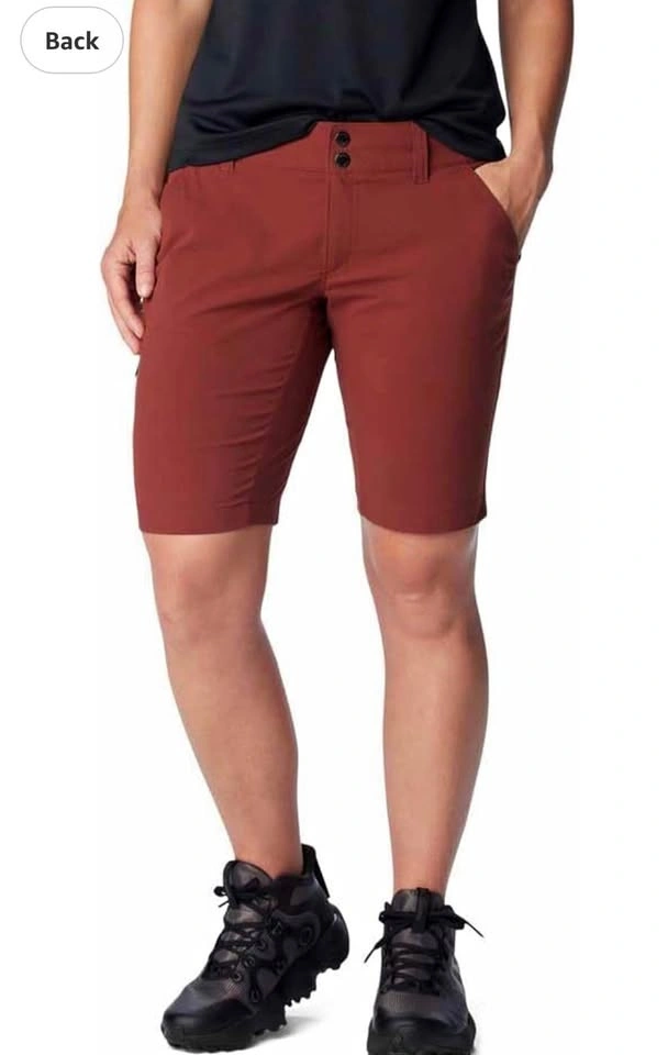 COLUMBIA SATURDAY TRAIL LONG SHORT WOMENS 4 / INS 12"