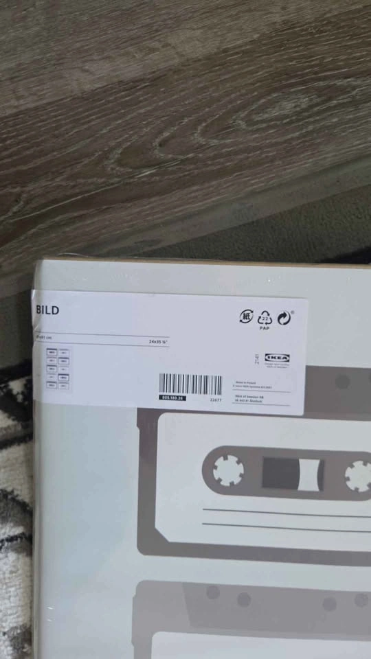 IKEA BILD Cassette Tapes Poster - photo 2