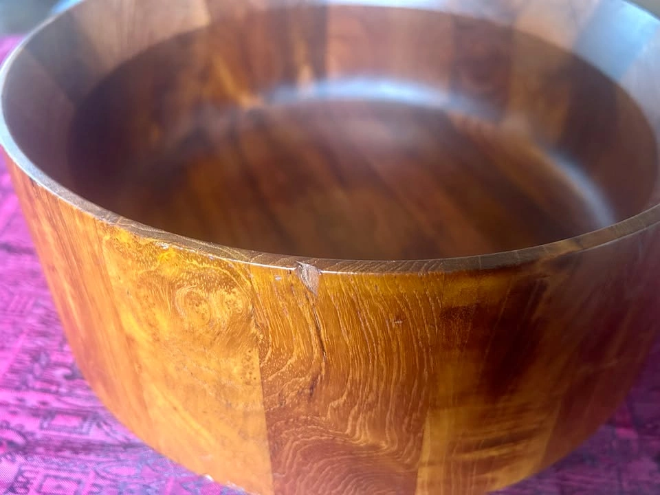 Vintage Dansk Teak Large Serving Bowl 10.5" – Jens Quistgaard - photo 4
