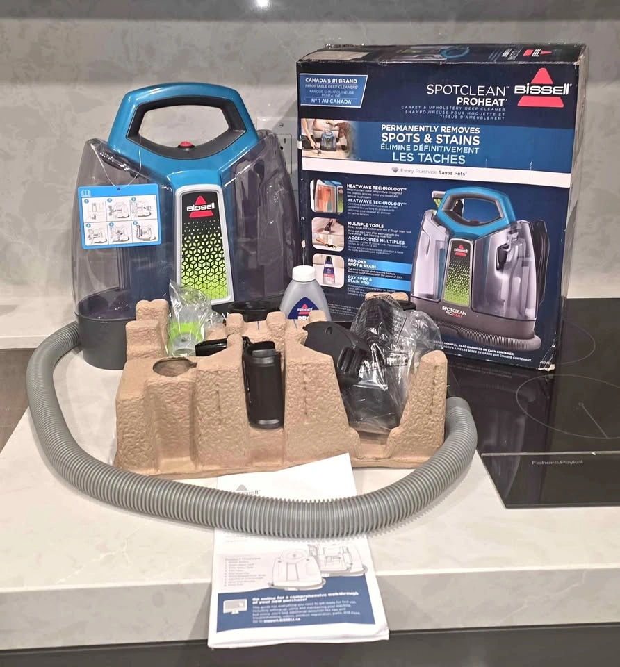 BISSELL SpotClean ProHeat Portable Carpet Cleaner