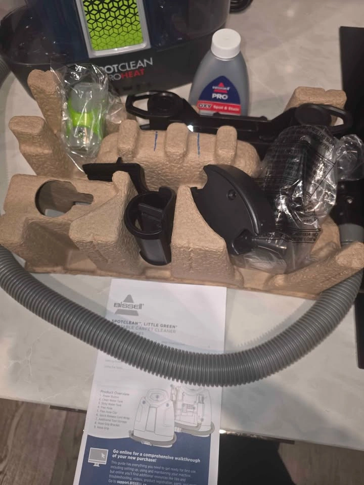 BISSELL SpotClean ProHeat Portable Carpet Cleaner - photo 2