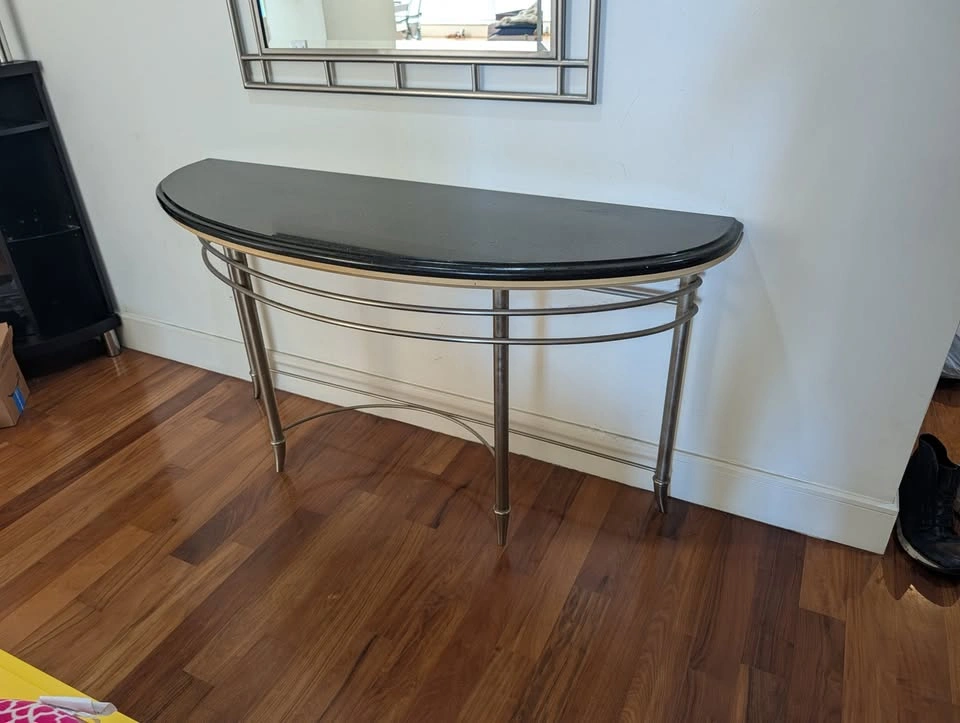 Granite Galaxy Top Console Table & Mirror - photo 2