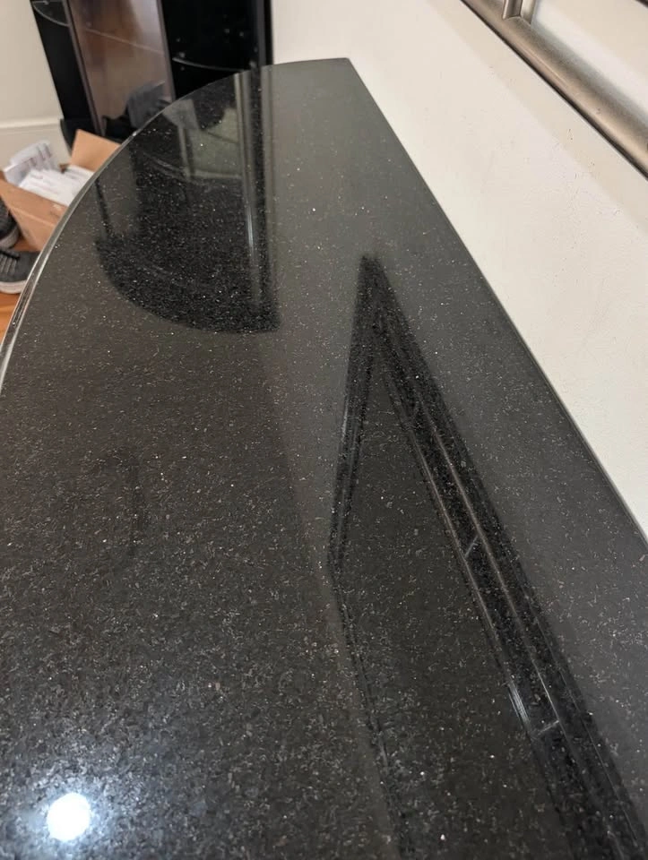 Granite Console Table and Mirror - photo 4