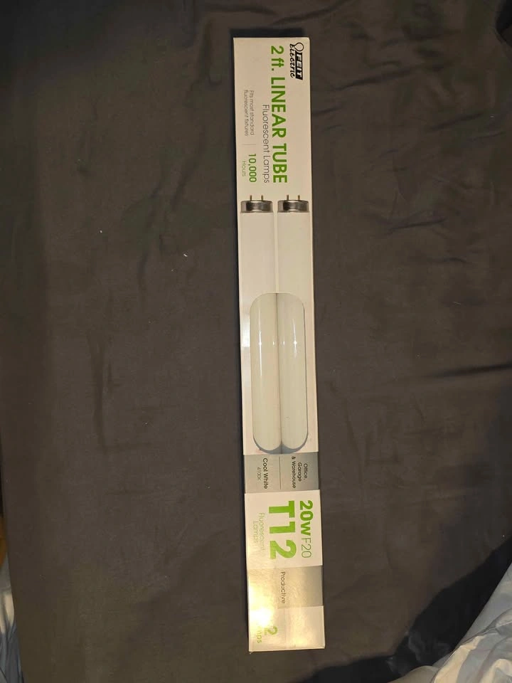 Feit Electric 2 ft. T12 Linear Fluorescent Tubes 20W 2-Pack - photo 3