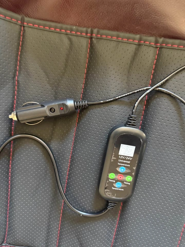 Wweixi Heated Car Seat Cover with Auto Power Cut Off - photo 3