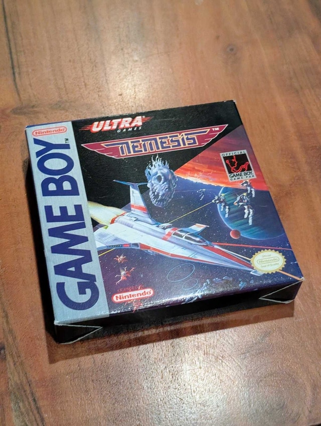 NO GAME - Game Boy Nemesis Box Tray Manual