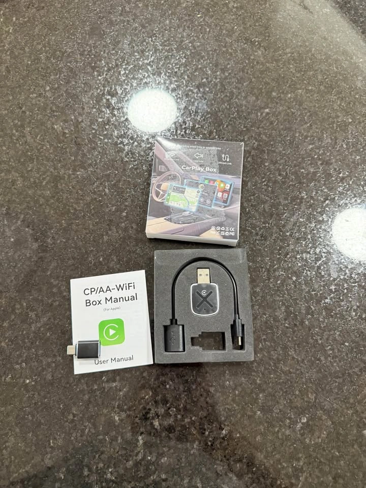 Wireless CarPlay Adapter for iPhone with USB & Type-C Cables - photo 2