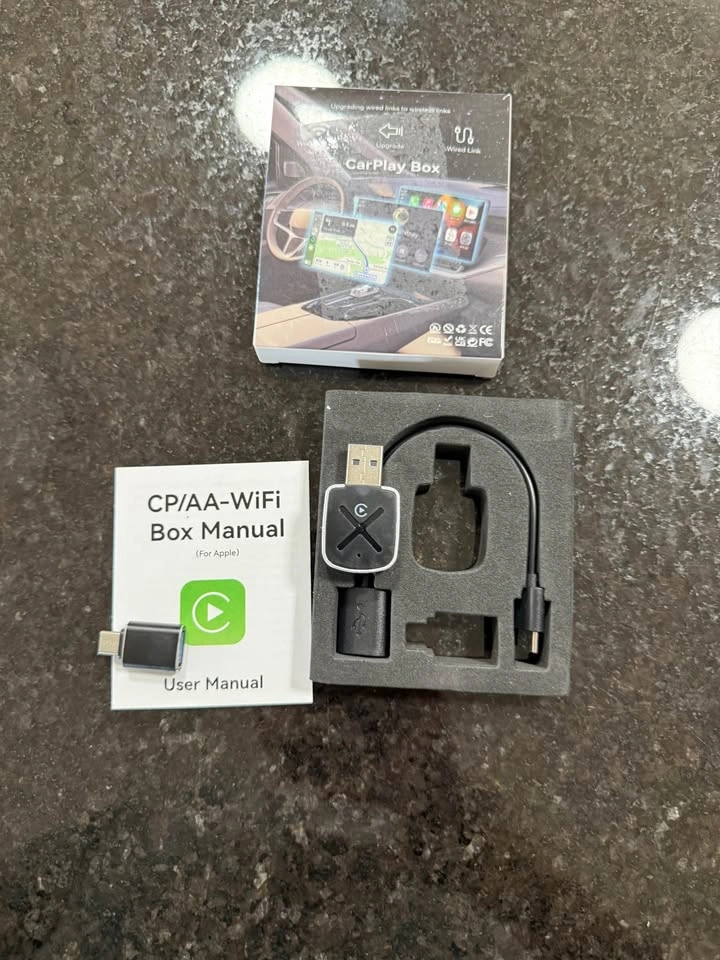 Wireless CarPlay Adapter for iPhone with USB & Type-C Cables - photo 3