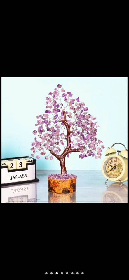 Amethyst Crystal Bonsai Tree - photo 5