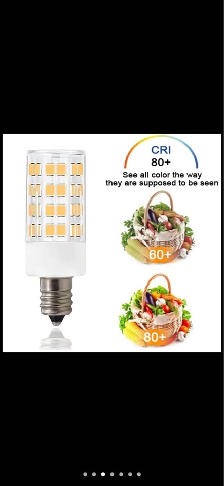E12 LED Bulb 4W Candelabra Base 40W Equivalent 4-Pack - photo 5