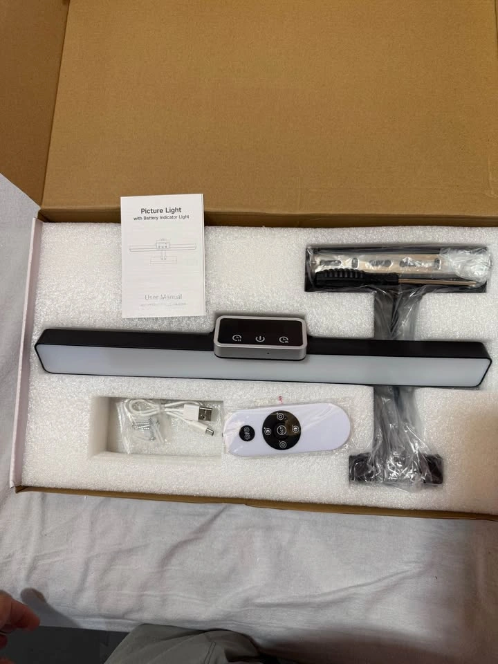 OUTON 15.7" Dimmable Rechargeable Magnetic LED Picture Light - photo 2