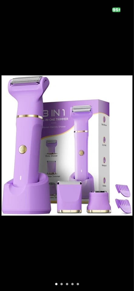 Electric Bikini Trimmer for Women - Tiovara Painless Shaver - photo 4