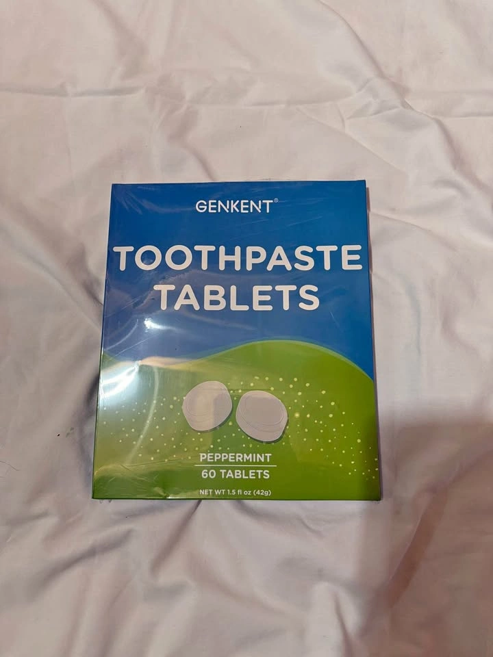 Toothpaste Tablets, Fluoride & Plastic Free Chewable Tabs