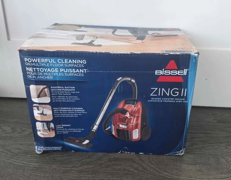 BISSELL ZING BAGGED CANISTER VACUUM - photo 4