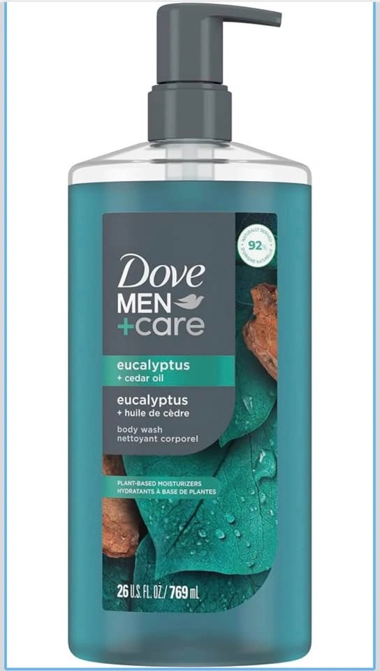 Dove Men+Care Plant-Based Body Wash Eucalyptus & Cedar Oil - photo 2