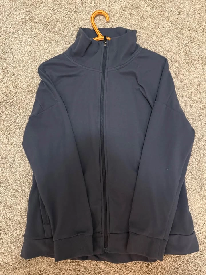 Charcoal Grey Full-Zip Jacket - photo 2