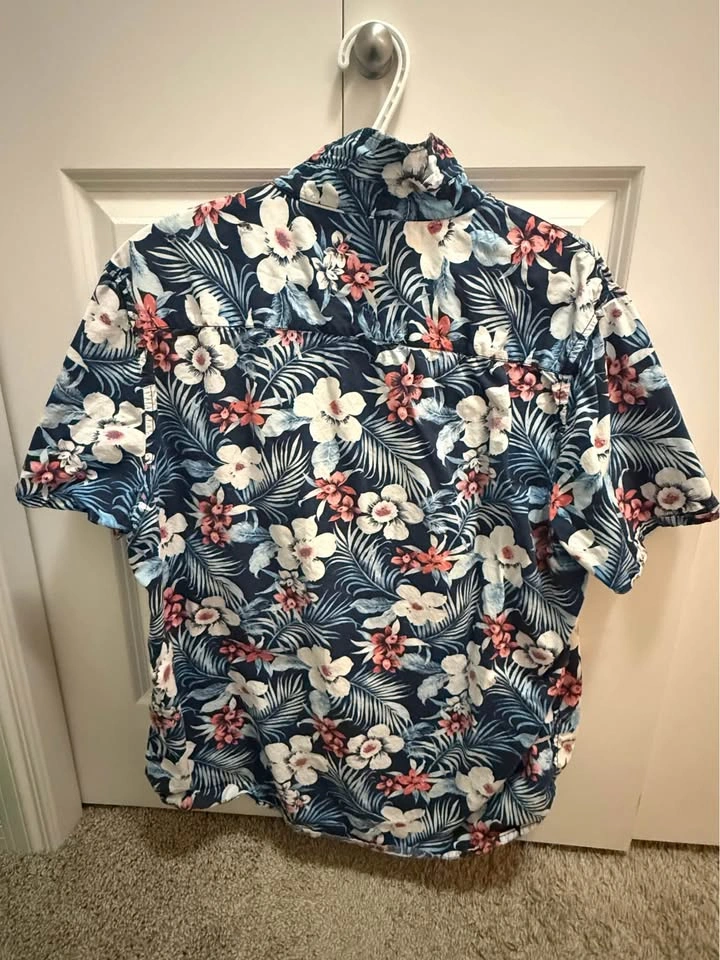 Rumors Floral Short Sleeve Button-Down Shirt - photo 2