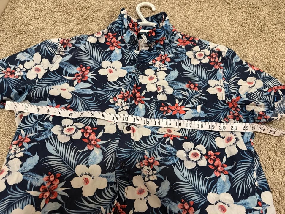 Rumors Floral Short Sleeve Button-Down Shirt - photo 3