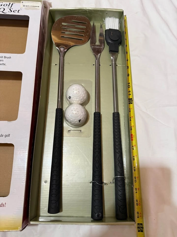 Barbecue Set with Golf Club Handles - Golf Gifts & Gallery 5-Pie - photo 3