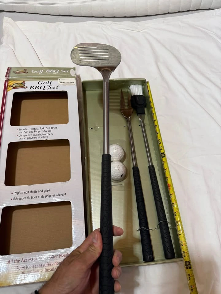 Barbecue Set with Golf Club Handles - Golf Gifts & Gallery 5-Pie - photo 4