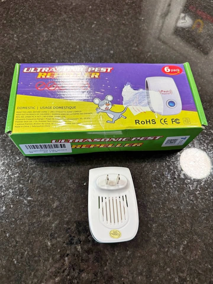 Pest Repeller Ultrasonic 6 Pack