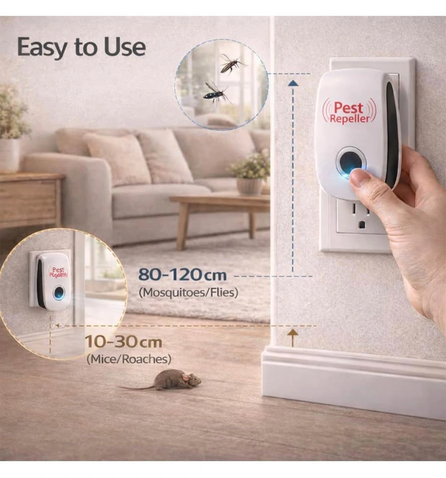 Pest Repeller Ultrasonic 6 Pack - photo 5