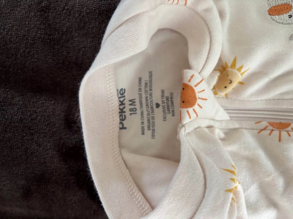 Pekkle Sun Print Footed Sleeper 18M - photo 2
