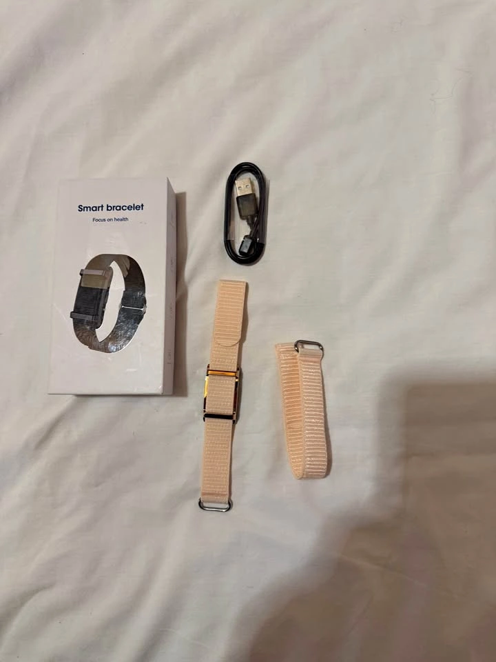 Smart Bracelet Fitness Tracker, 24H Sleep & Heart Rate Monitor